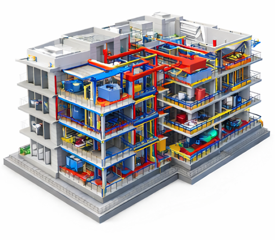 Coordinated BIM model